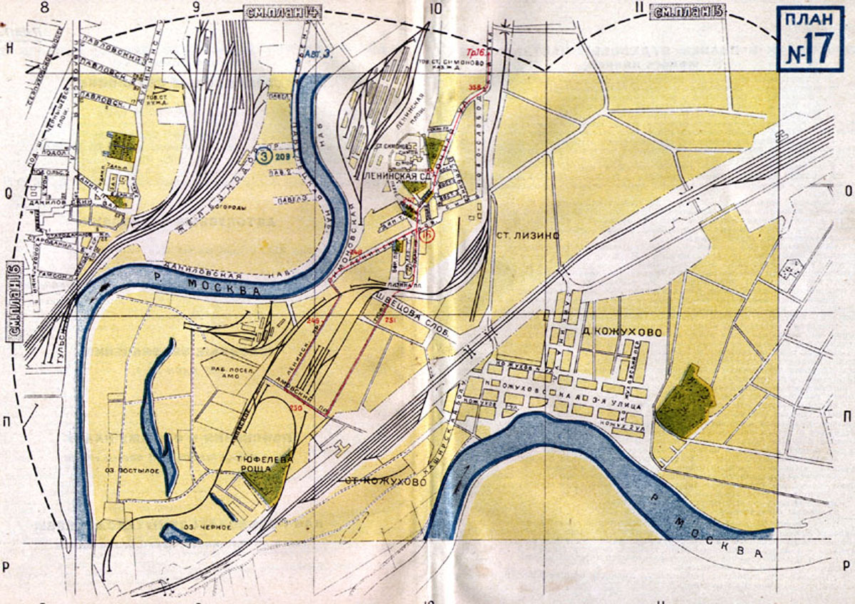 План-17.
По периметру работают ссылки на соседние планы.